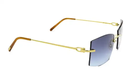 【Previous Season】gradient-lens rectangle sunglasses