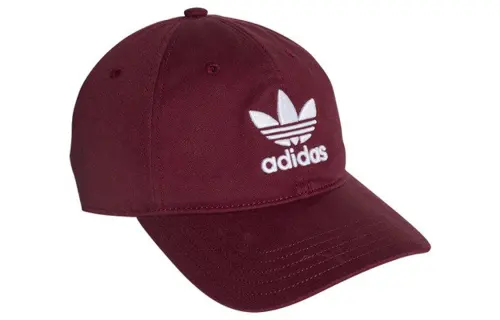 Adidas Originals Baseball Caps Unisex Burgundy