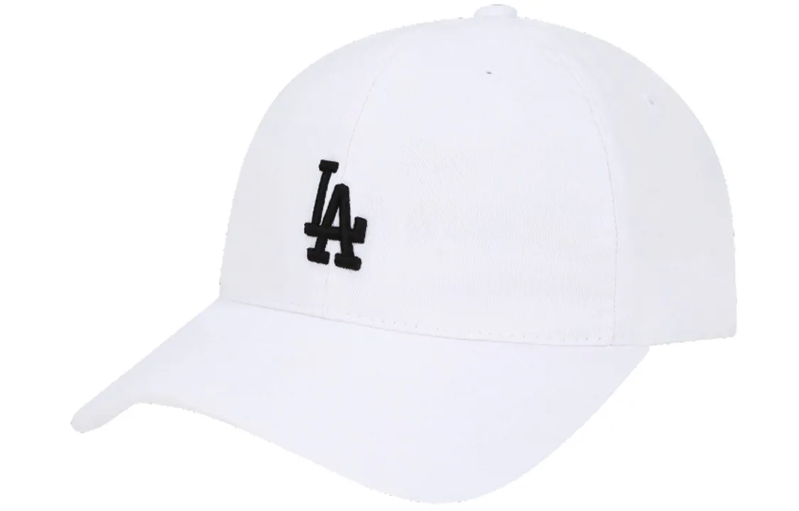 MLB Cotton Baseball Caps Unisex White
