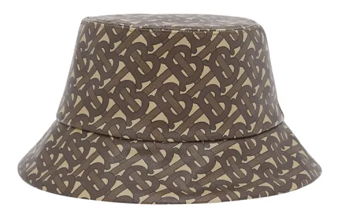 Burberry monogram cotton bucket hat