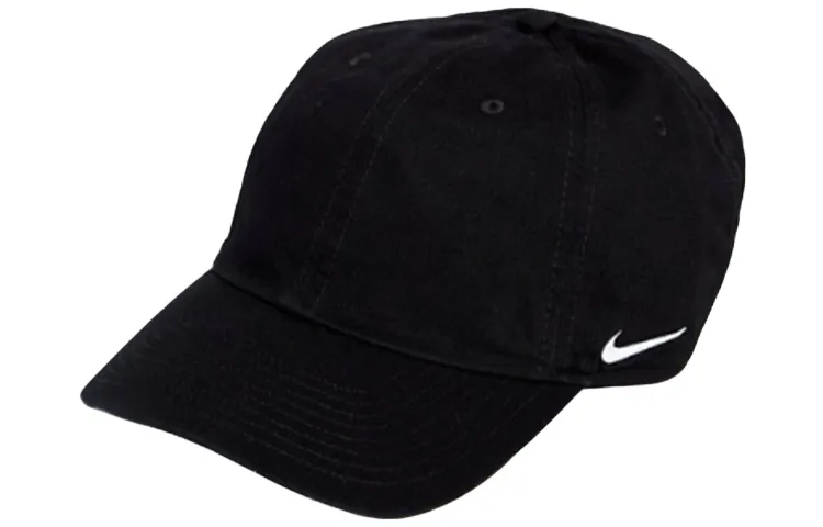 Nike Cotton Baseball Caps Men's Black