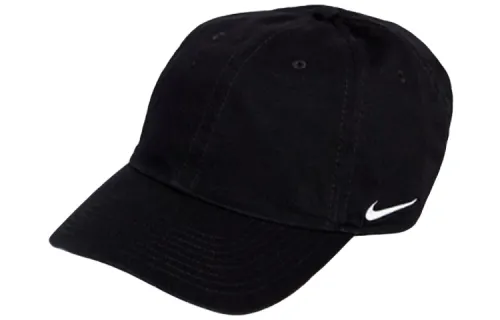 Nike Cotton Baseball Caps Men's Black