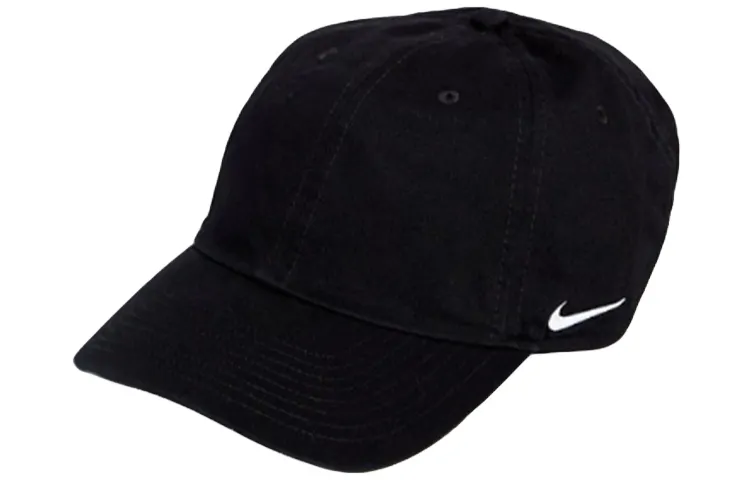 Nike Cotton Baseball Caps Men's Black
