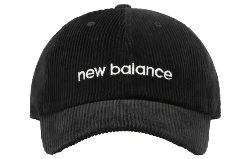 New Balance Cotton Baseball Caps Unisex Black