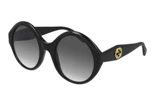 GUCCI Sunglasses Women's Black Gray Color