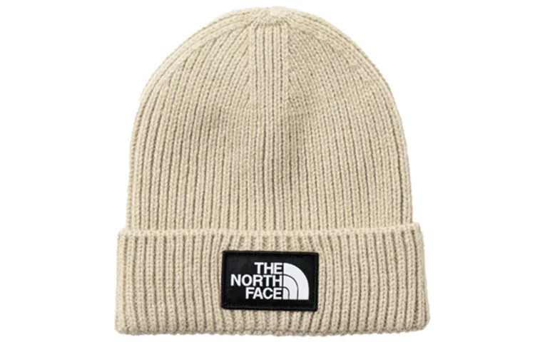 THE NORTH FACE Acrylic Beanies Unisex Khaki