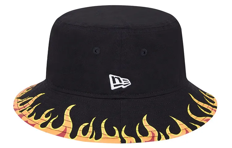 New Era Cotton Bucket Hats Unisex Black