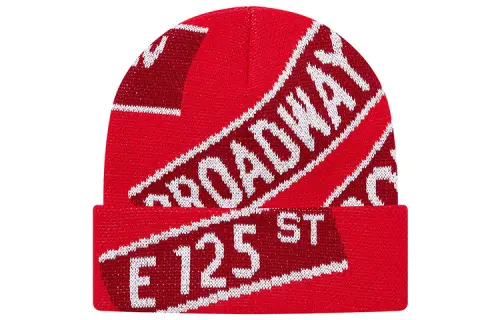 Supreme Street Signs Beanie