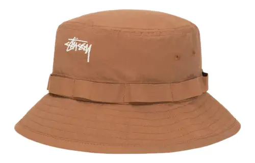Stussy Strap Cotton Bucket Hats Unisex
