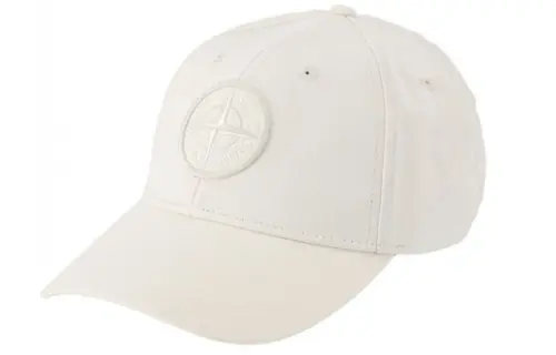 Stone Island Logo Embroidered Baseball Cap