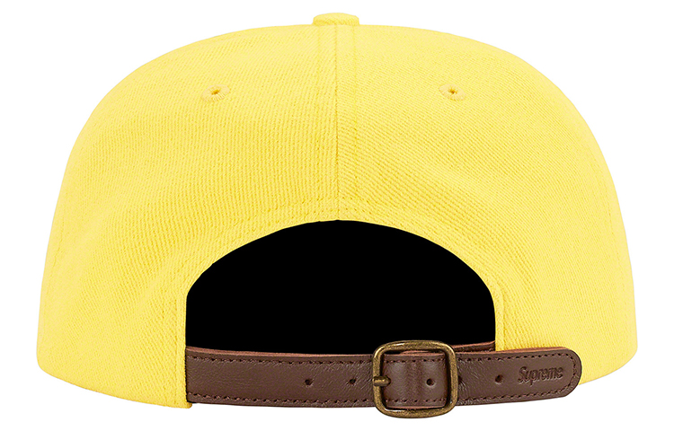 Кепка Supreme SS21 WEEK10 Classic Logo 6-Panel (черно-бело-желто-пурпурно-горчично-голубая) — фото 2