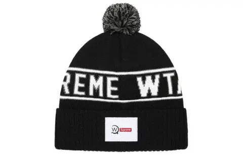 Supreme x Wtaps knitted beanie