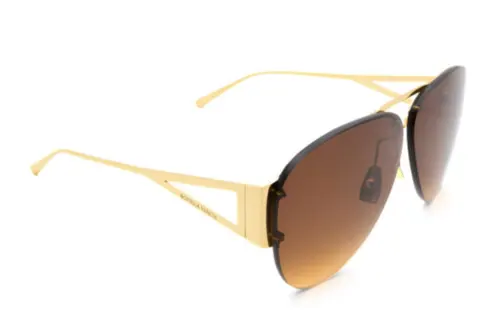 Bottega Veneta Sunglasses Women's Gold