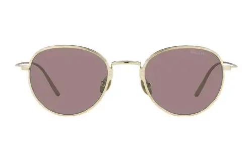 Prada frameless round-frame sunglasses