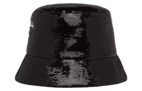 Prada sequinned bucked hat
