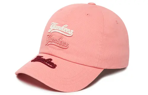 MLB Cotton Baseball Caps Unisex Pink