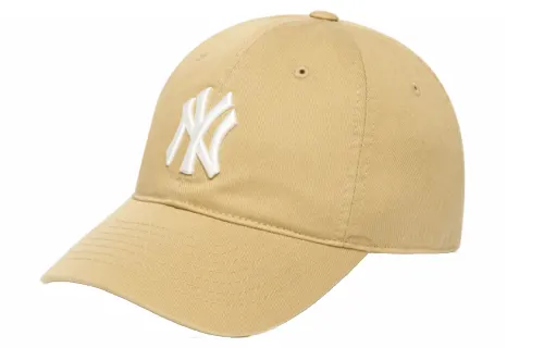MLB Cotton Baseball Caps CP66 Unisex Khaki