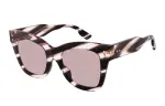 GUCCI Plate Frame Square Sunglasses Women's