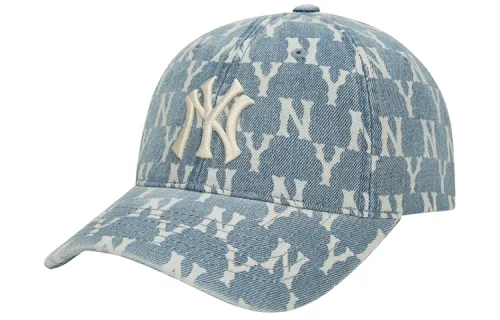 MLB Cotton Baseball Caps Unisex Blue