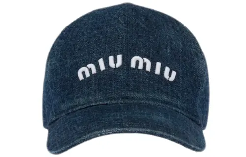 MIU MIU Baseball Caps Unisex Blue