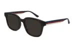 GUCCI Web Oval Sunglasses Men's