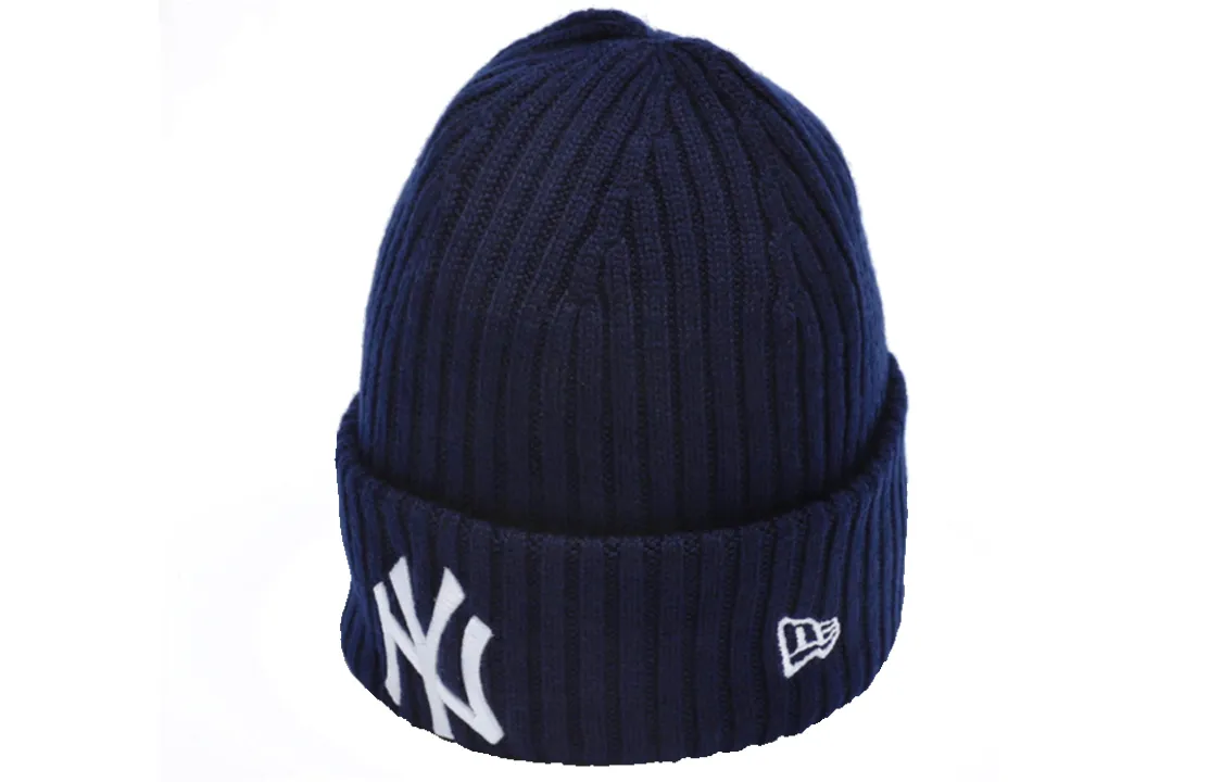 New Era Acrylic Beanies Unisex Navy Blue