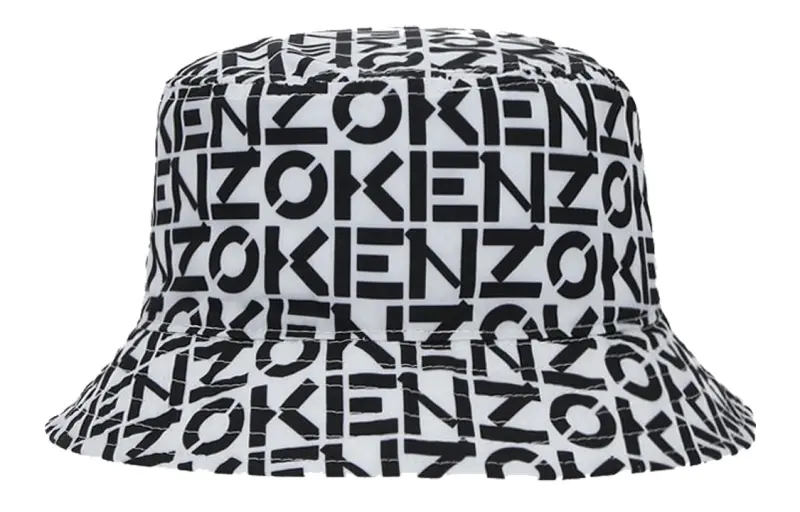 KENZO Bucket Hats Unisex White