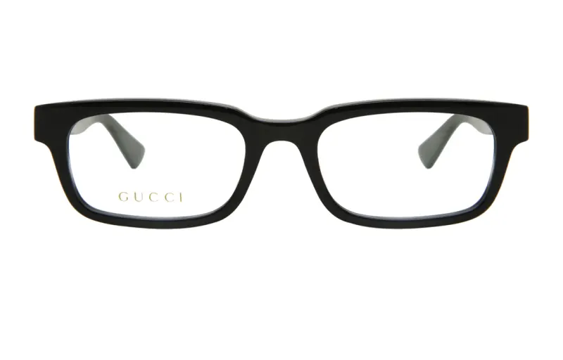 GUCCI Trendy Square Eyeglass Frames Men's