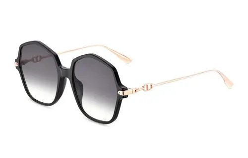 DIOR Sunglasses Women's Black Gray Gold
