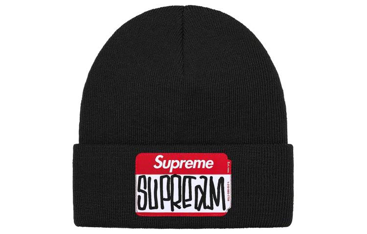 Supreme Week 7 Gonz Nametag Beanie