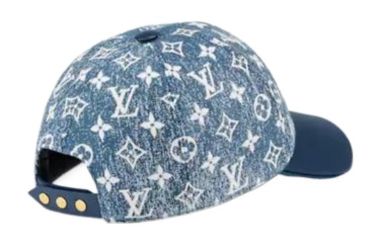 Кепка Louis Vuitton LOUIS VUITTON Logo (синяя) — фото 2