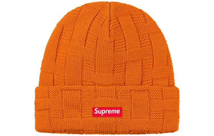 Supreme FW19 Week 6 Basket Weave Beanie