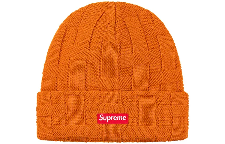 Supreme Basket Weave Beanie