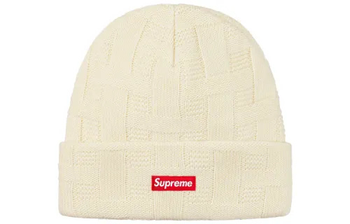Supreme Basket Weave Beanie