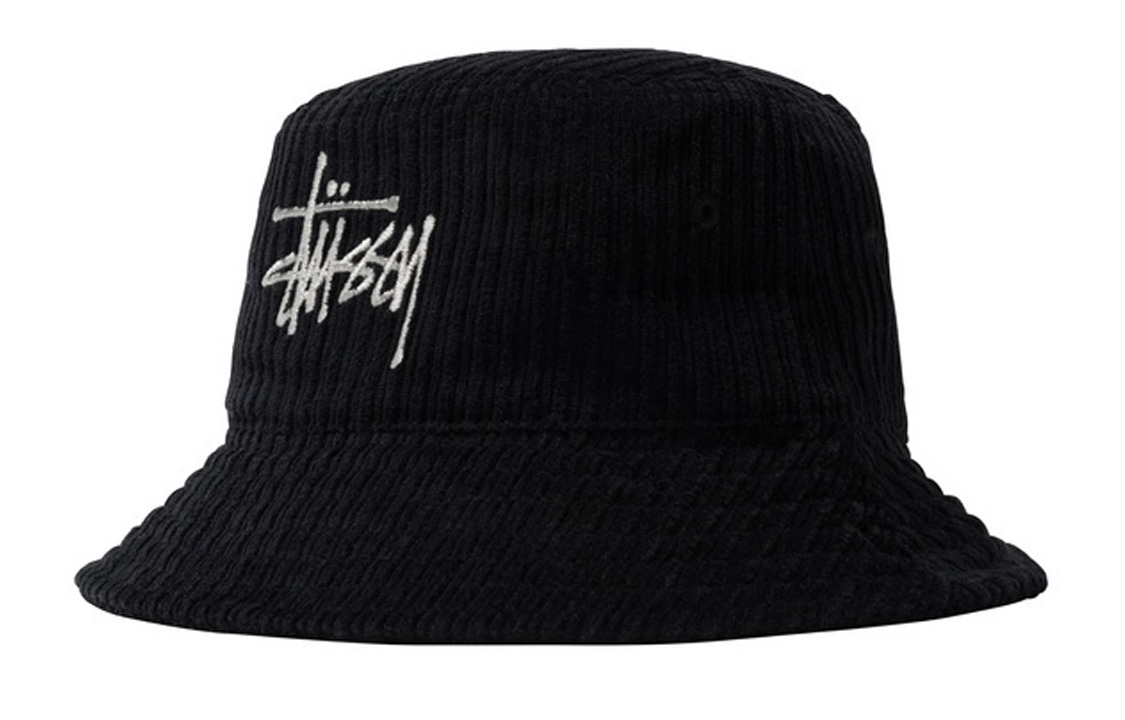 Панама Stussy Bucket Hat (черная)