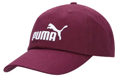 PUMA Baseball Cap Unisex Burgundy