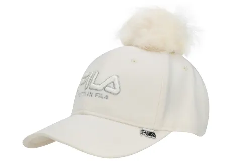 FILA Wool Baseball Caps Unisex White