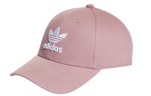 Adidas Originals Cotton Baseball Caps Women's Pink