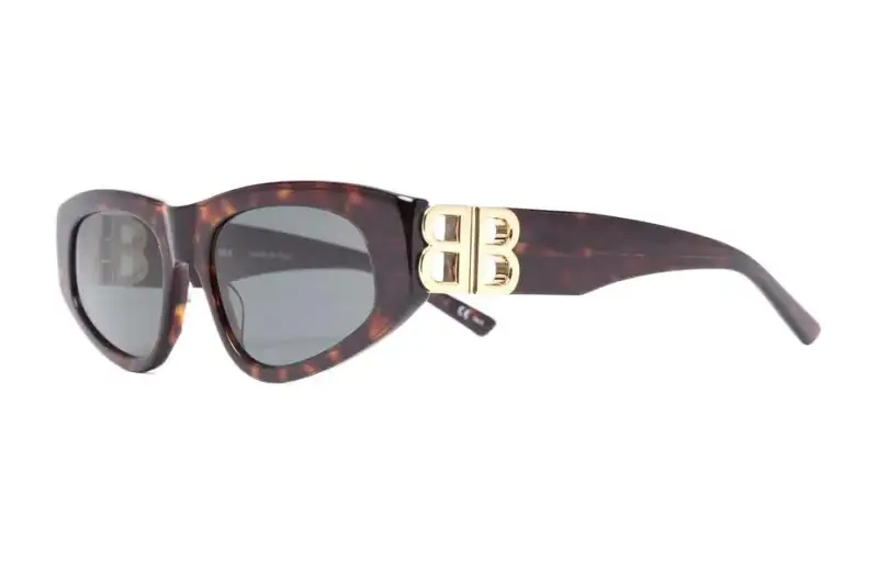 Balenciaga Eyewear Rectangular Frame Sunglasses