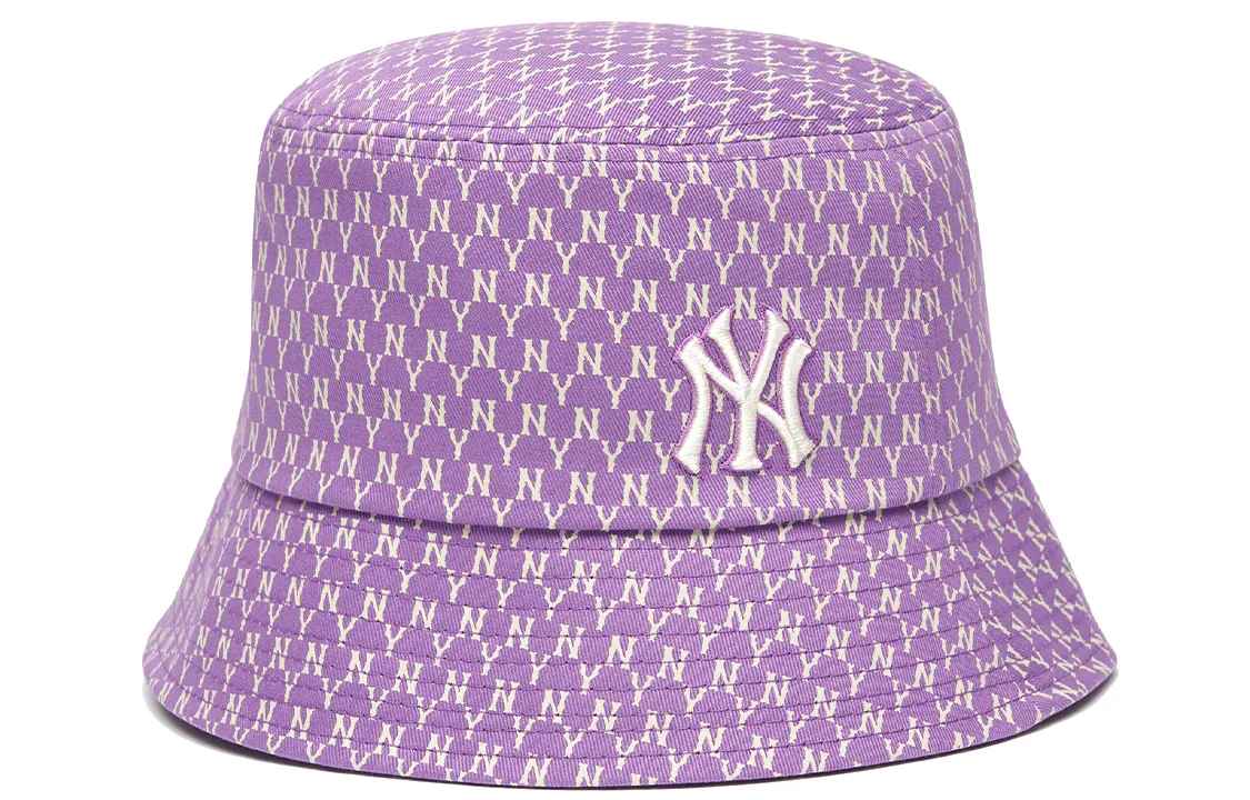 MLB Cotton Bucket Hats Unisex Purple