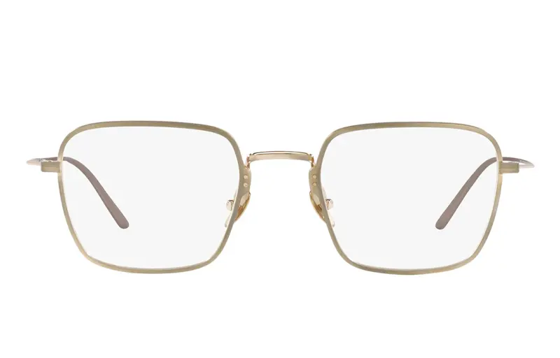 PRADA Prescription Glasses Unisex Gold