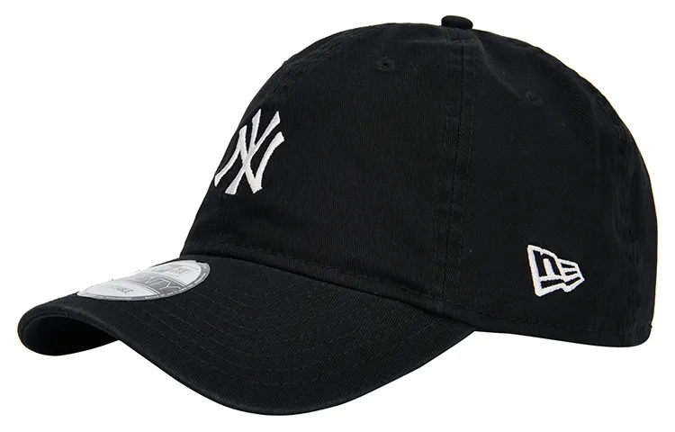 New Era Cotton Baseball Caps Unisex Black