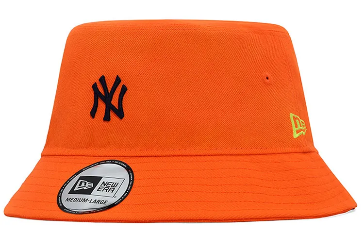 New Era Polyester Bucket Hats Women's Orange