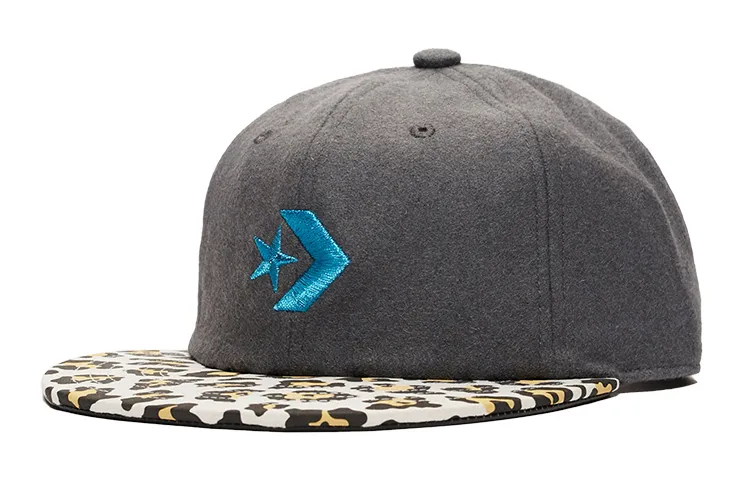 Converse Polyester Baseball Caps Unisex Gray