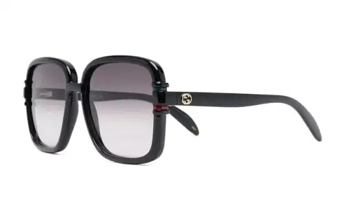 GUCCI Plate Butterfly Sunglasses Unisex