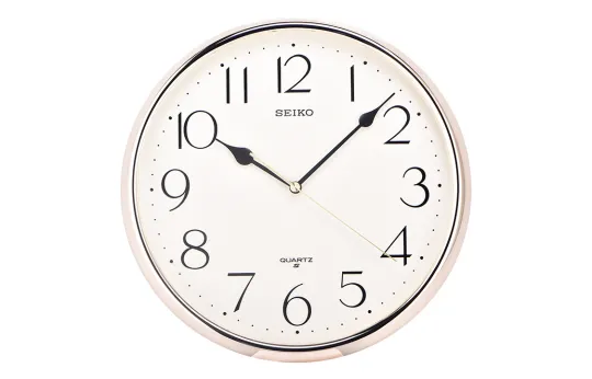SEIKO Quartz Movement Wall Clock Unisex White QXA001G