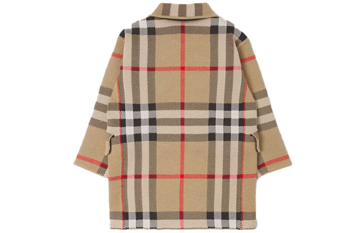 Пальто Burberry (бежевое) — фото 2