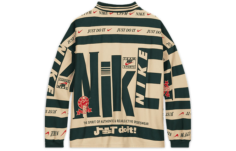 NIKE×Cactus Plant Flea Market ロングスリーブポロ Nike x Cactus Plant Flea Market Long-Sleeved Polo Khaki DA2592-397