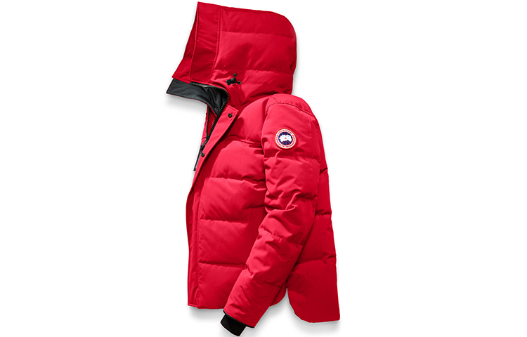Мужская куртка Canada Goose MacMillan (красная) — фото 2