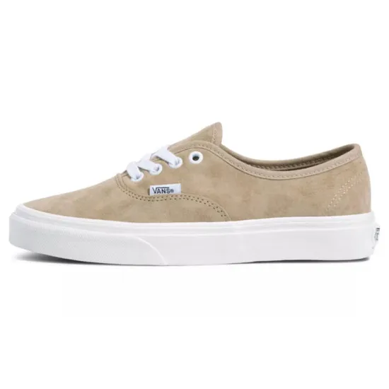 Vans Authentic Skateboarding Shoes Unisex Low-top Khaki/white